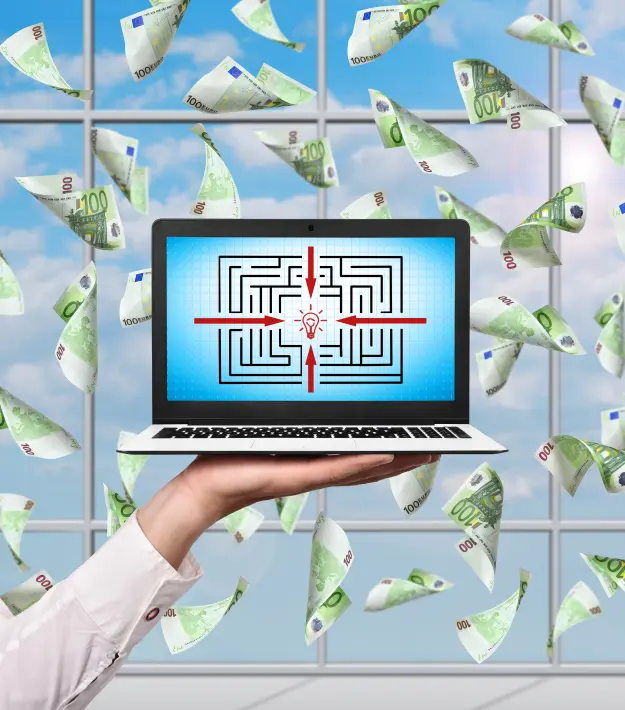 Интерфейс EasyData Financial Search для автоматического извлечения финансовых данных в Excel