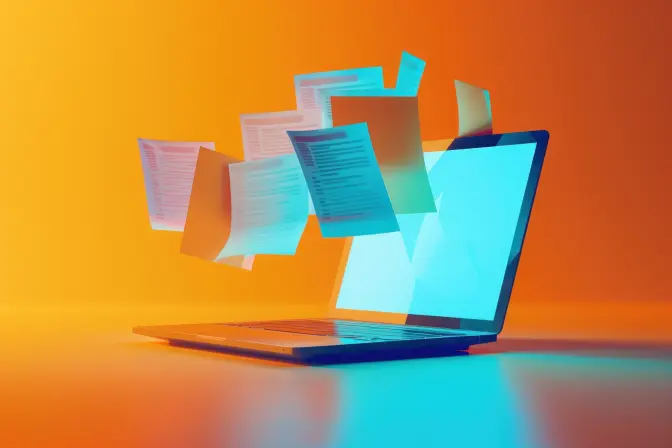 Интерфейс PDFCommunicator с возможностями конвертации PDF