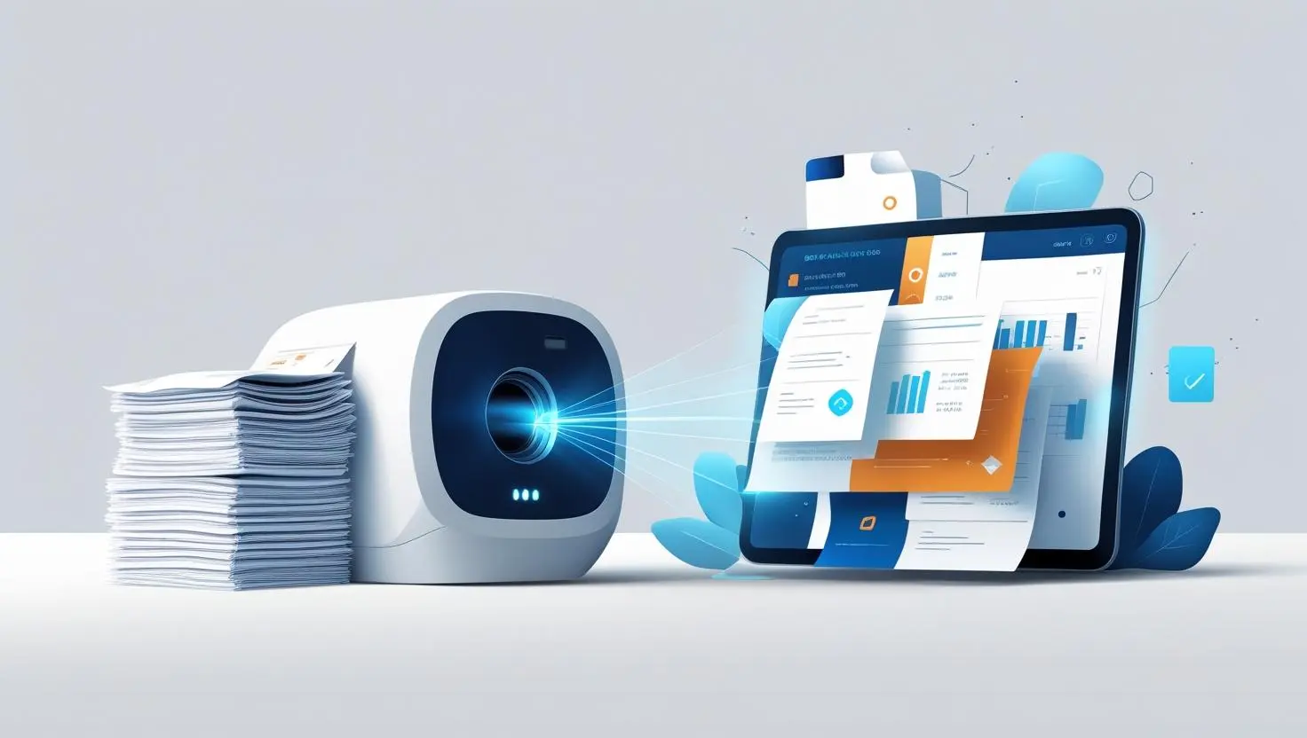 EasyData Сканирование и распознавание счетов Автоматизация