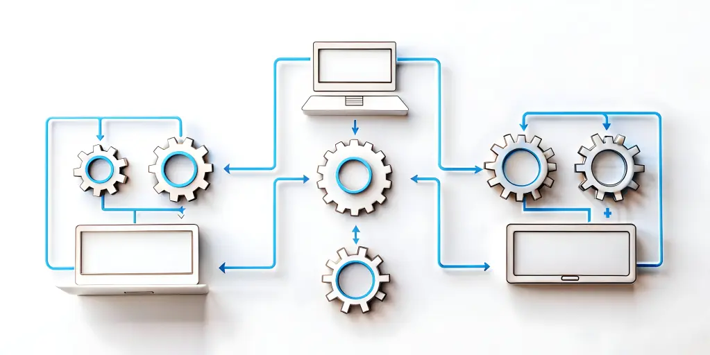Визуализация автоматизированного рабочего процесса от запроса до завершения