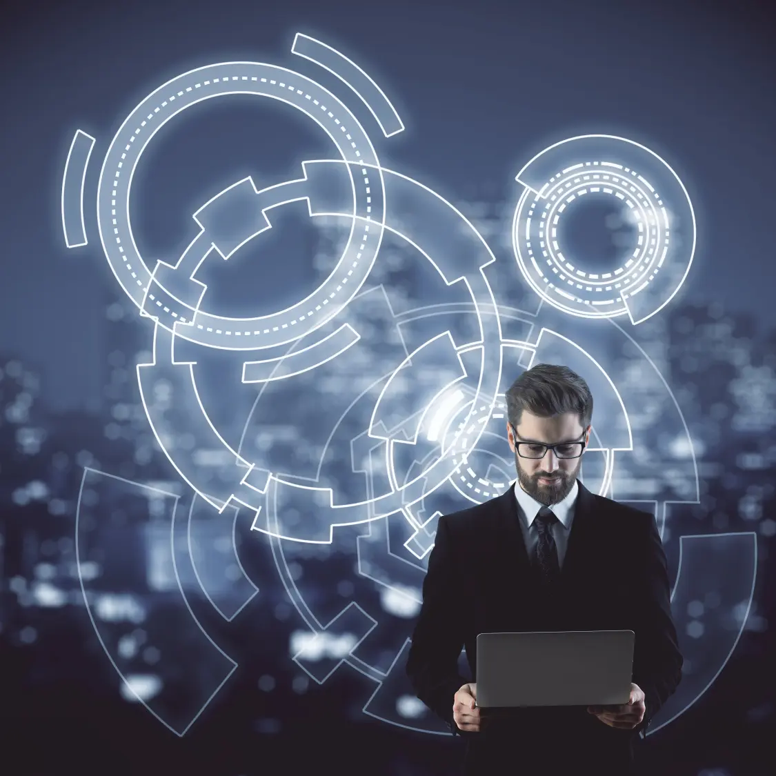 Компании, внедряющие автоматизацию рабочих процессов, против компаний, которые этого не делают