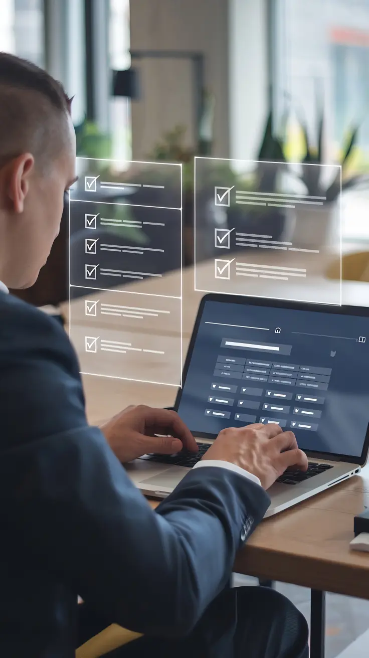 Интерфейс платформы EasyData показывает автоматизированную интеграцию с Excel