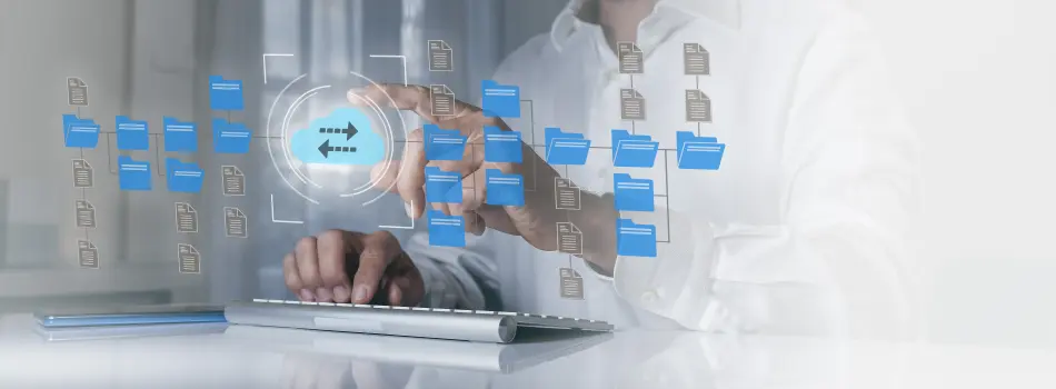 Диаграмма автоматизированного рабочего процесса документооборота с интеллектуальной маршрутизацией